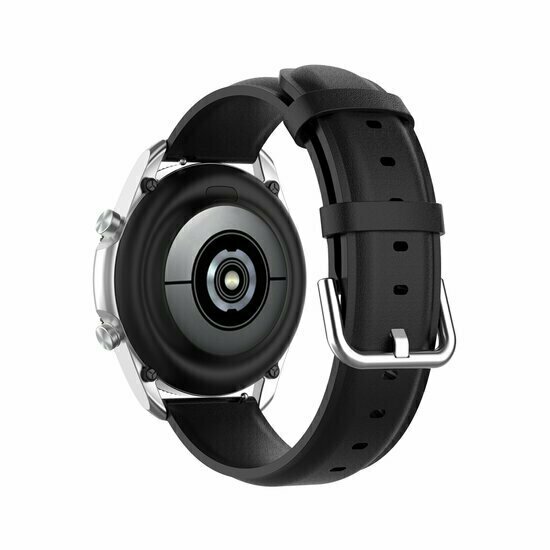 Garmin Forerunner 255 - Klassisches Lederarmband - Schwarz - Leder