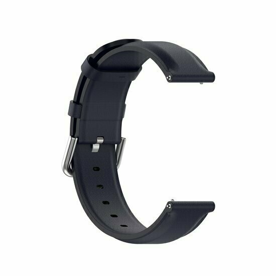 Garmin Forerunner 255 - Klassisches Lederarmband - Dunkelblau - Leder