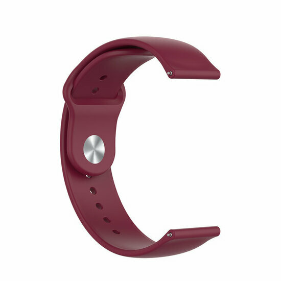 Garmin Forerunner 255 - Gummi-Sportarmband - Bordeaux