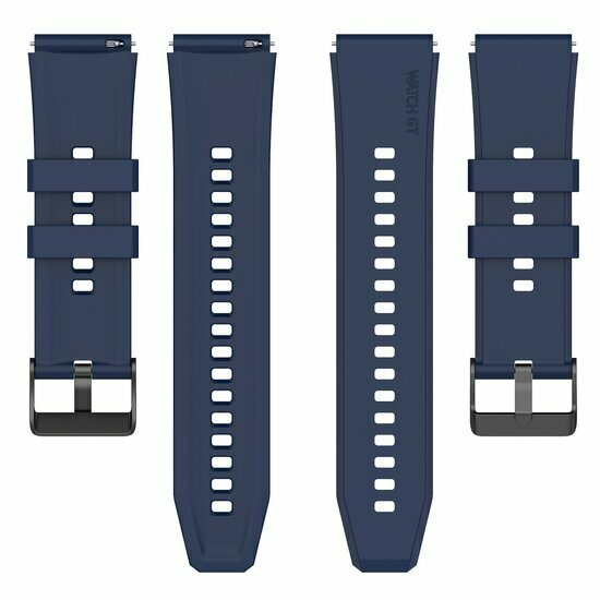 Garmin Vivoactive 6 / Vivoactive 5 / Vivoactive 3 - Silikonband mit Schnalle - Dunkelblau