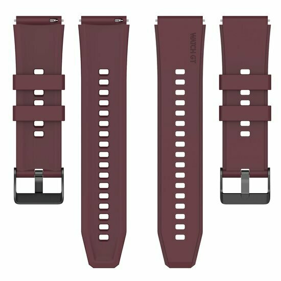 Garmin Vivoactive 6 / Vivoactive 5 / Vivoactive 3 - Armband mit Silikonschlie&szlig;e - Bordeaux