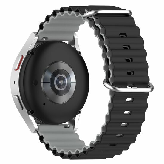 Garmin Vivoactive 6 / Vivoactive 5 / Vivoactive 3 - Ocean Style Armband - Schwarz/Grau