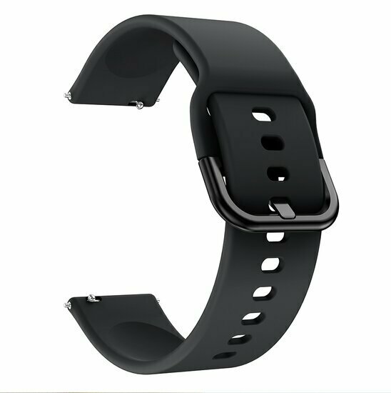 Silikon-Sportband - Schwarz - Xiaomi Redmi Watch 5 Active / Redmi Watch 5 Lite