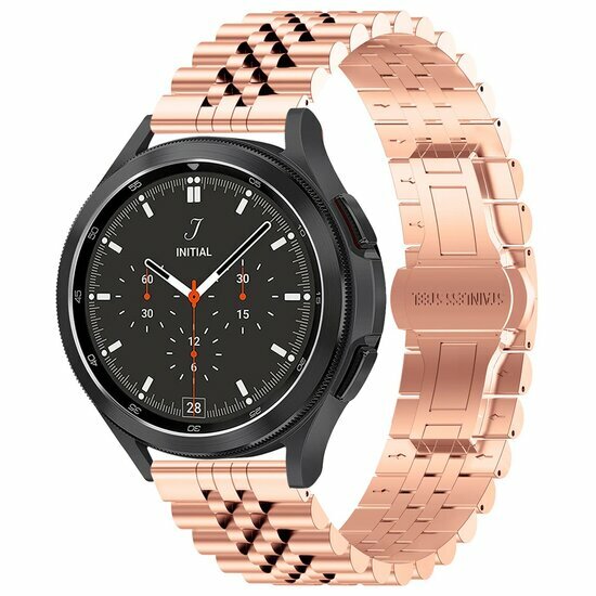 Stahlband - Ros&eacute;gold - Xiaomi Redmi Watch 5 Active / Redmi Watch 5 Lite