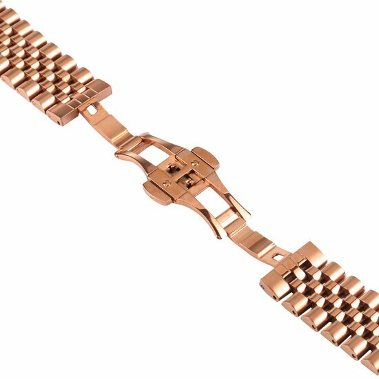 Stahlband - Ros&eacute;gold - Xiaomi Redmi Watch 5 Active / Redmi Watch 5 Lite
