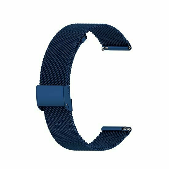 Xiaomi Redmi Watch 5 Active / Redmi Watch 5 Lite - Milanaise Armband mit Schlie&szlig;e - Dunkelblau