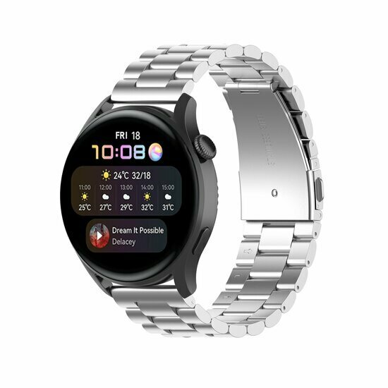 Stahlgliederarmband - Silber - Xiaomi Redmi Watch 5 Active / Redmi Watch 5 Lite