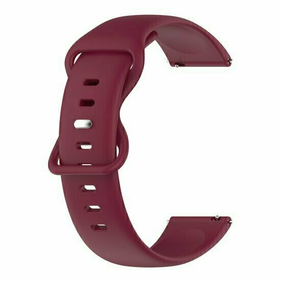 Einfarbiges Sportband - Bordeaux - Xiaomi Redmi Watch 5 Active / Redmi Watch 5 Lite