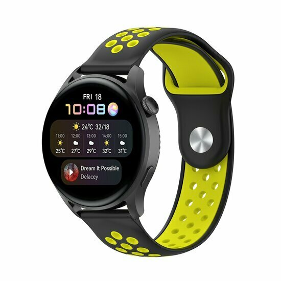 Sport Edition - Schwarz + Gelb - Xiaomi Redmi Watch 5 Active / Redmi Watch 5 Lite