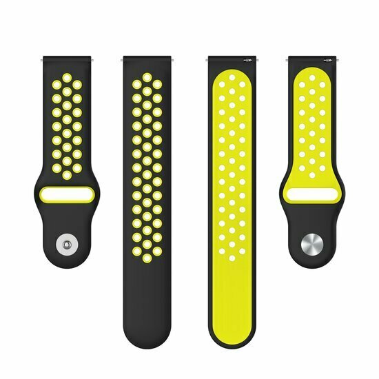 Sport Edition - Schwarz + Gelb - Xiaomi Redmi Watch 5 Active / Redmi Watch 5 Lite