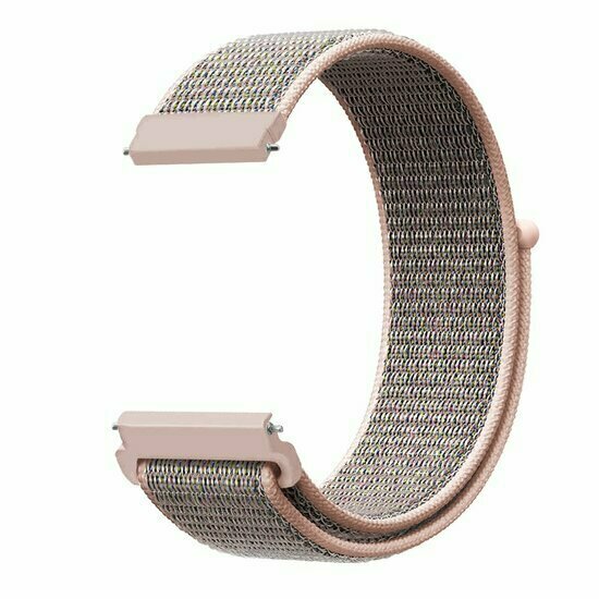 Sport Loop Nylonband - Sand rosa - Xiaomi Redmi Watch 5 Active / Redmi Watch 5 Lite