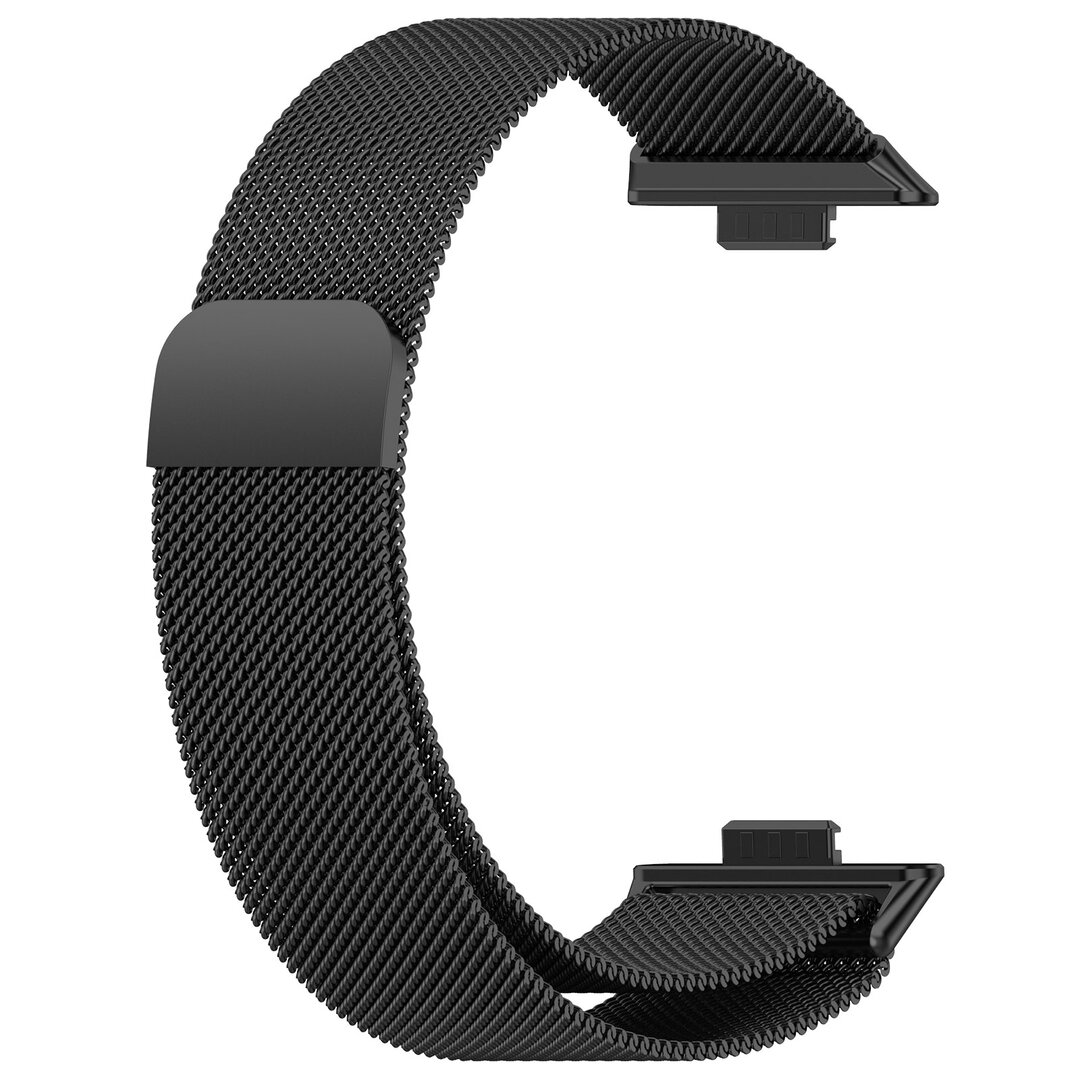 Milanaise Armband - Schwarz - Huawei Watch Fit 3 / Fit 4