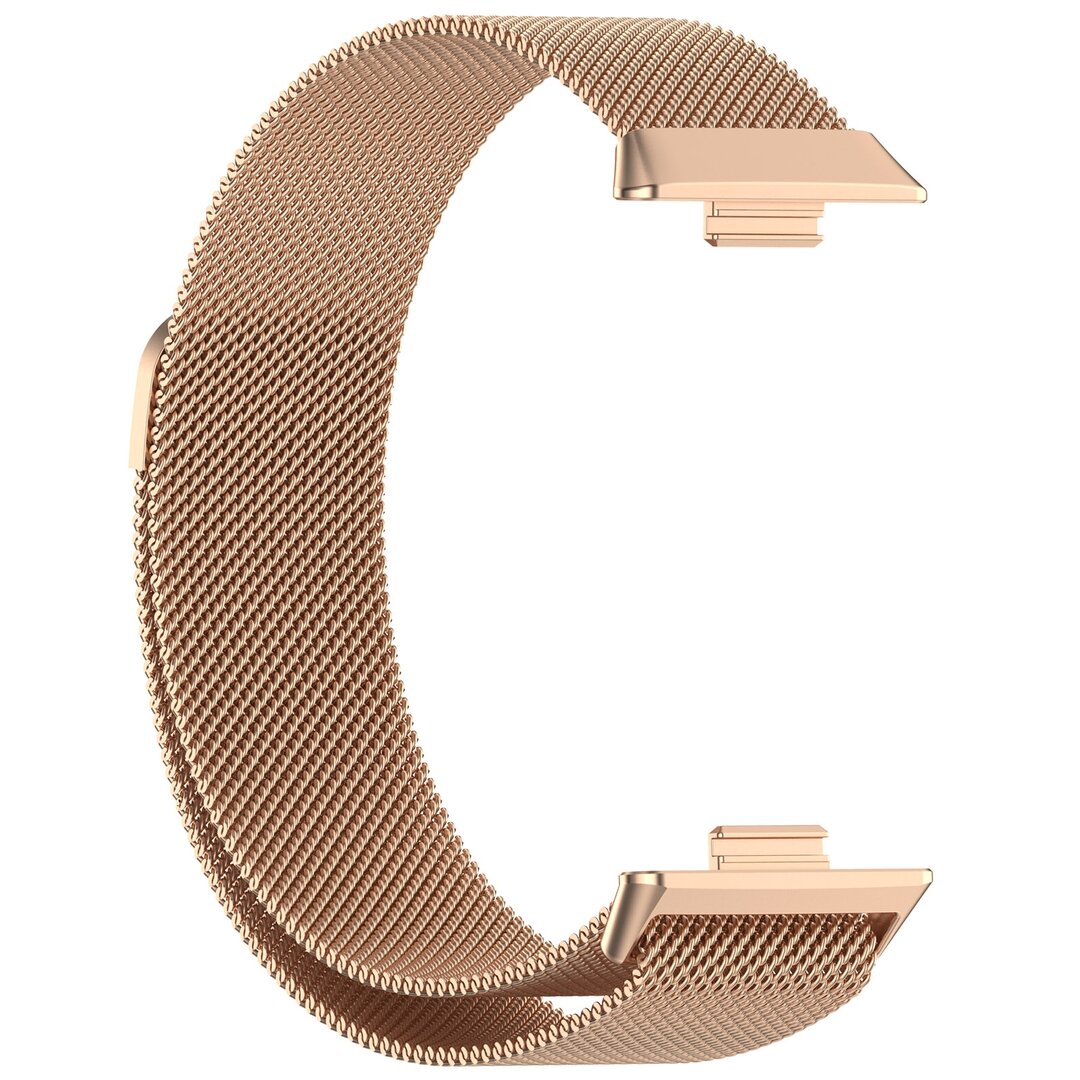 Milanaise Armband - Champagner / Ros&eacute;gold - Huawei Watch Fit 3 / Fit 4