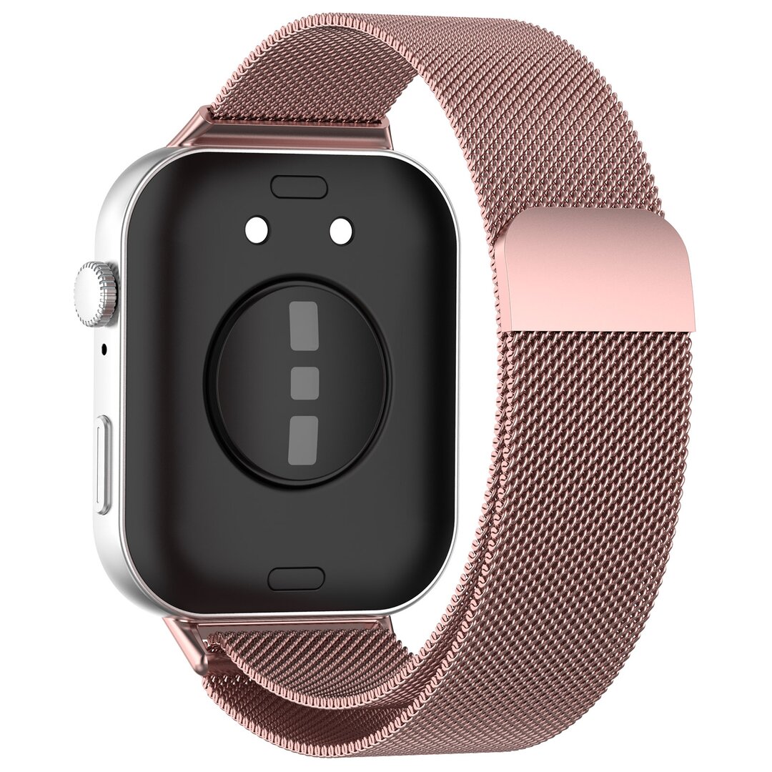 Milanaise Armband - Rose rosa - Huawei Watch Fit 3 / Fit 4