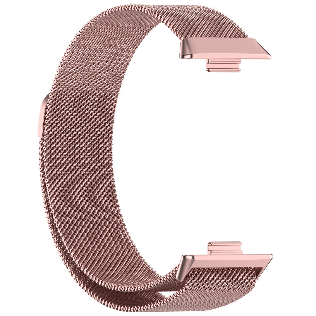 Milanaise Armband - Rose rosa - Huawei Watch Fit 3 / Fit 4