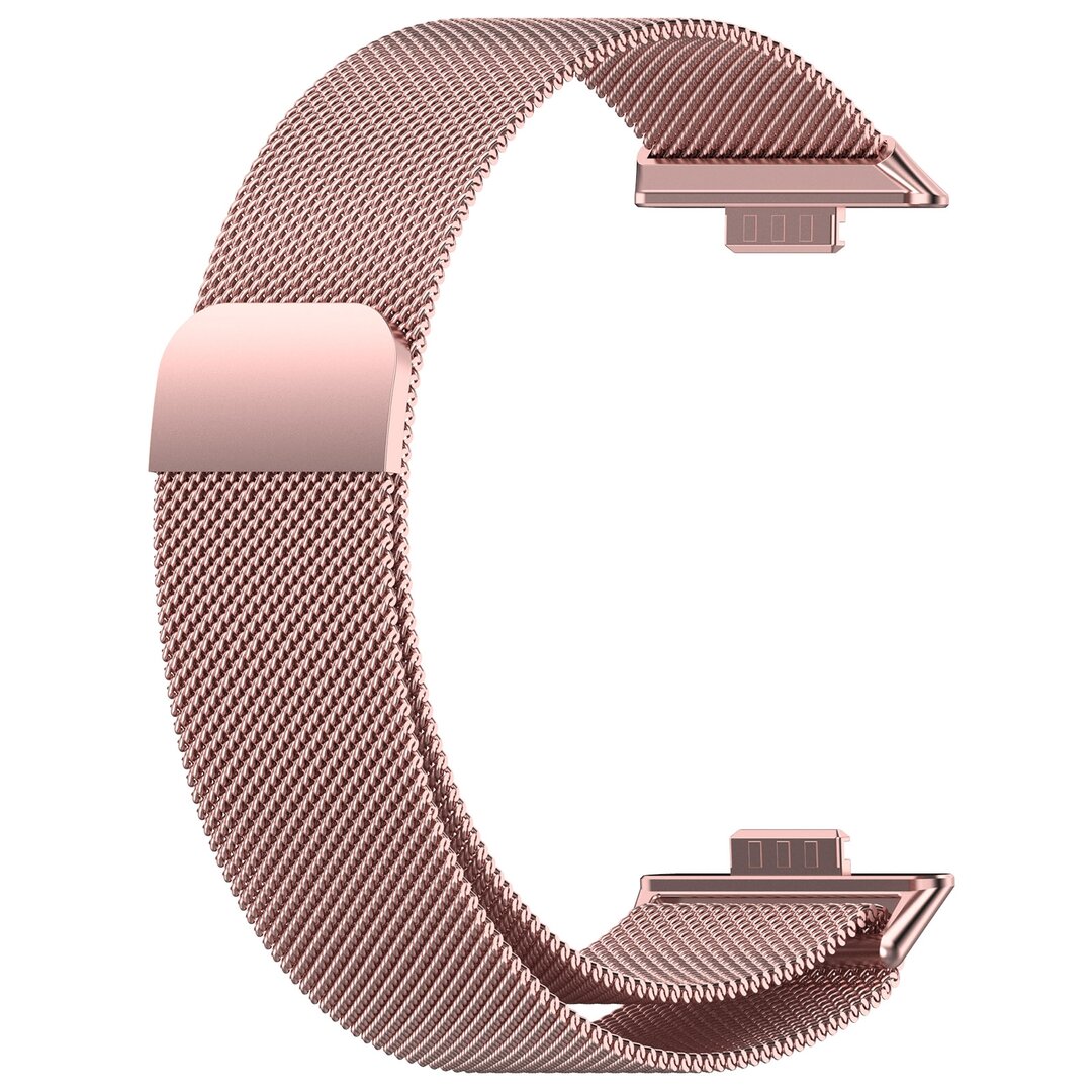 Milanaise Armband - Rose rosa - Huawei Watch Fit 3 / Fit 4