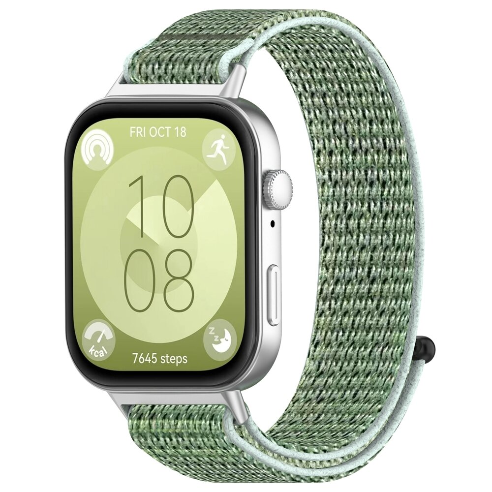 Sport Loop Nylonband - Gr&uuml;n - Huawei Watch Fit 3 / Fit 4