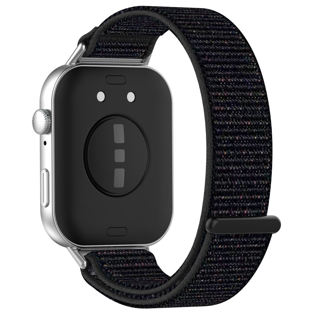 Sport Loop Nylonband - Schwarz gemischt - Huawei Watch Fit 3 / Fit 4