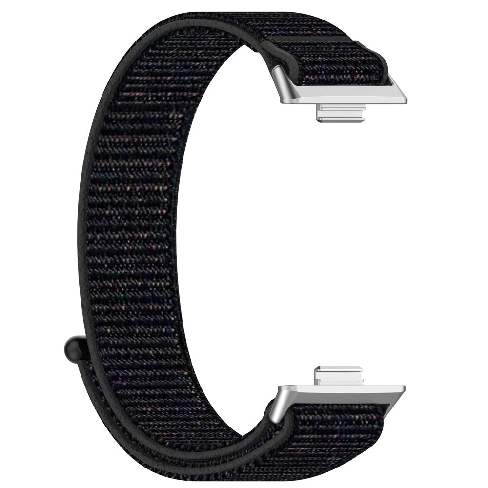 Sport Loop Nylonband - Schwarz gemischt - Huawei Watch Fit 3 / Fit 4