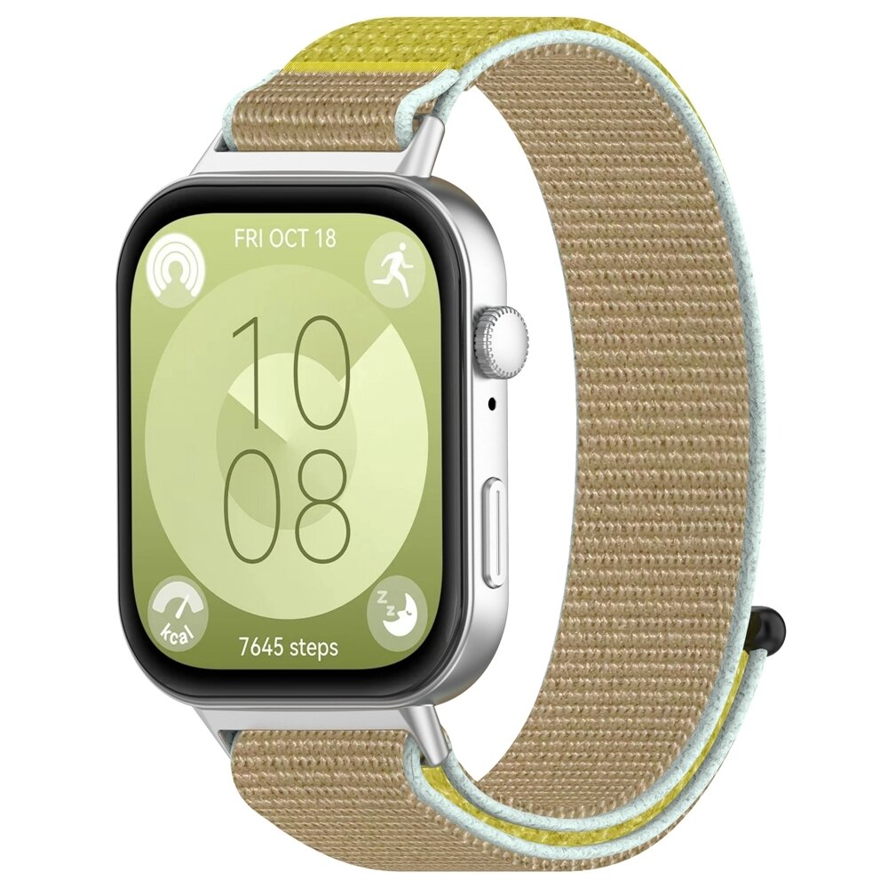 Sport Loop Nylonband - Gelb - Huawei Watch Fit 3 / Fit 4