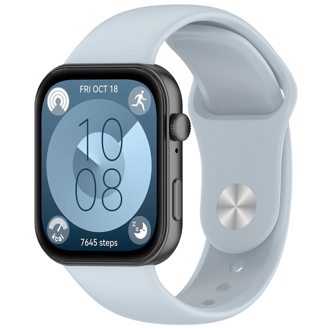 Silikon-Sportband - Hellblau - Huawei Watch Fit 3 / Fit 4