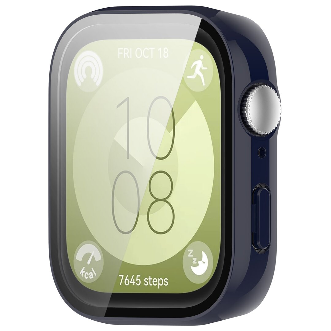 Wasserdichtes Hartschalengeh&auml;use - Dunkelblau - Huawei Watch Fit 3