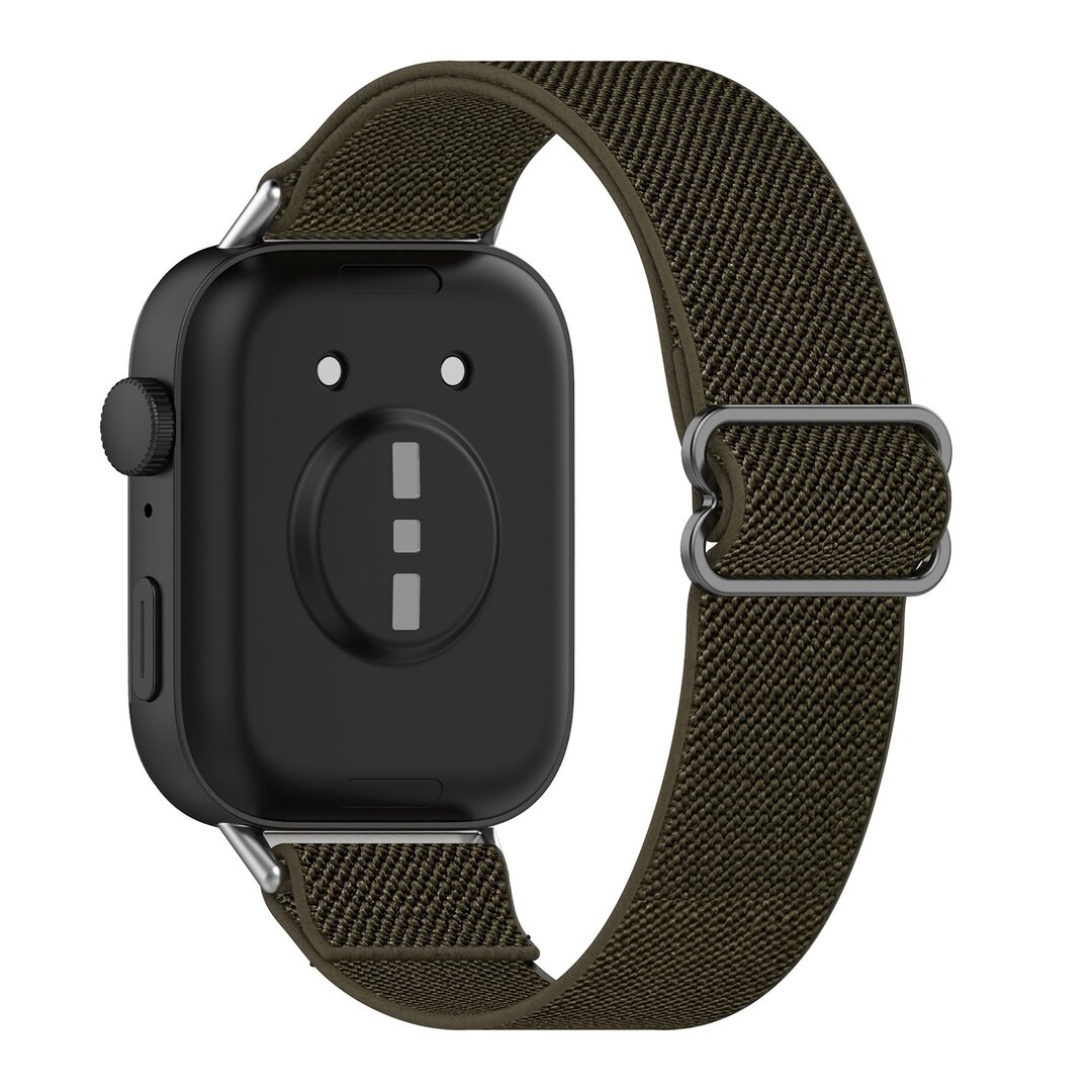Elastisches Nylonband - Dunkelgr&uuml;n - Huawei Watch Fit 3 / Fit 4