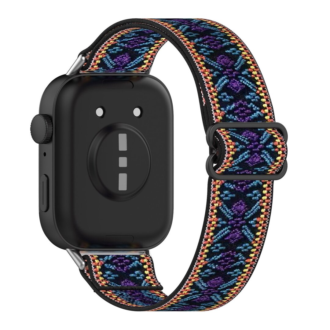 Elastisches Nylonband - Bohemian blau - Huawei Watch Fit 3 / Fit 4