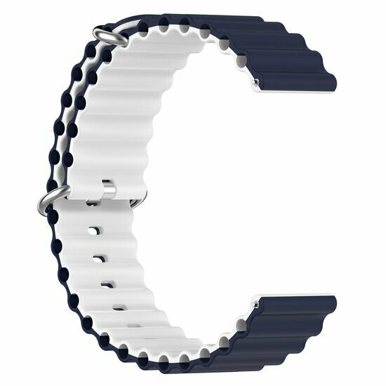 Ocean Style Armband - Dunkelblau / Wei&szlig; - Xiaomi Watch 2 / Xiaomi Watch S1 / S2 / S3 / S4 / Mi Watch
