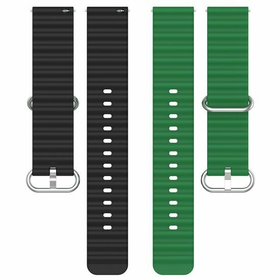 Ocean Style Armband - Gr&uuml;n / Schwarz - Xiaomi Watch 2 / Xiaomi Watch S1 / S2 / S3 / S4 / Mi Watch