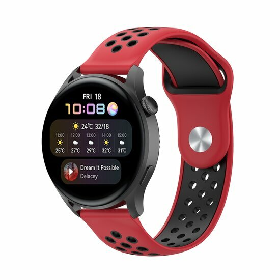 Sport Edition - Rot + Schwarz - Xiaomi Watch 2 / Xiaomi Watch S1 / S2 / S3 / S4 / Mi Watch