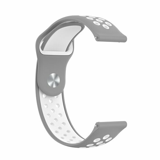 Sport Edition - Grau + Wei&szlig; - Xiaomi Watch 2 / Xiaomi Watch S1 / S2 / S3 / S4 / Mi Watch