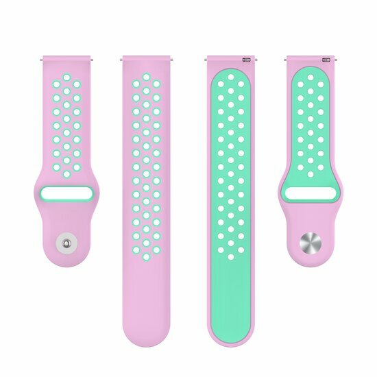 Sport Edition - Pink + gr&uuml;n - Xiaomi Watch 2 / Xiaomi Watch S1 / S2 / S3 / S4 / Mi Watch