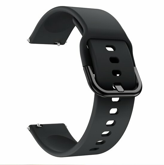 Silikon-Sportband - Schwarz - Xiaomi Watch 2 / Xiaomi Watch S1 / S2 / S3 / S4 / Mi Watch