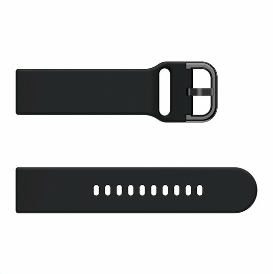 Silikon-Sportband - Schwarz - Xiaomi Watch 2 / Xiaomi Watch S1 / S2 / S3 / S4 / Mi Watch
