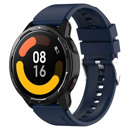 Silikon-Sportband - Dunkelblau - Xiaomi Watch 2 / Xiaomi Watch S1 / S2 / S3 / S4 / Mi Watch