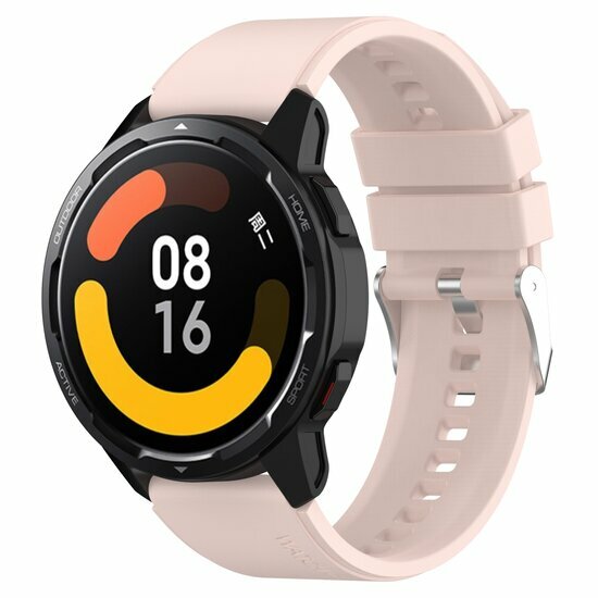 Silikon-Sportband - Hellrosa - Xiaomi Watch 2 / Xiaomi Watch S1 / S2 / S3 / S4 / Mi Watch
