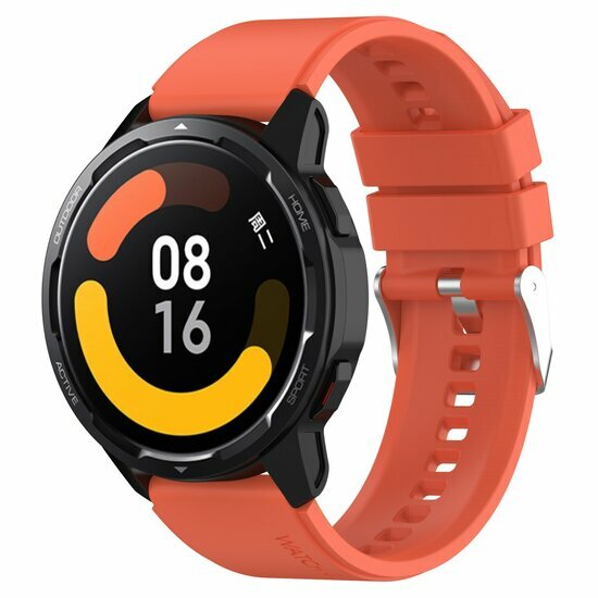 Silikon-Sportband - Orange - Xiaomi Watch 2 / Xiaomi Watch S1 / S2 / S3 / S4 / Mi Watch
