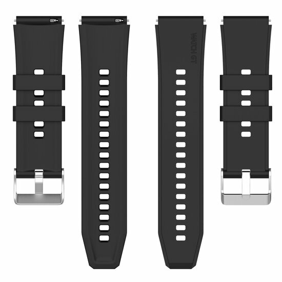Silikon-Sportband - Schwarz - Xiaomi Watch 2 / Xiaomi Watch S1 / S2 / S3 / S4 / Mi Watch