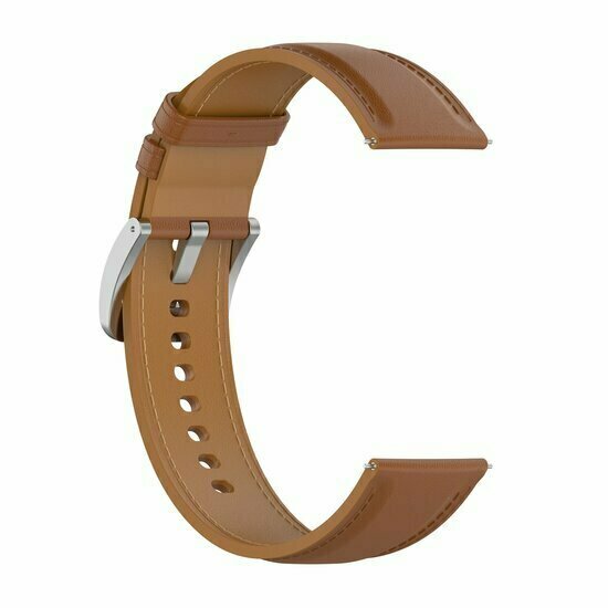 Luxuri&ouml;ses Lederarmband - Hellbraun - Xiaomi Watch 2 / Xiaomi Watch S1 / S2 / S3 / S4 / Mi Watch