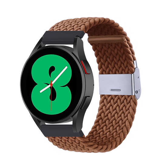 Geflochtenes Nylonband - Braun - Xiaomi Watch 2 / Xiaomi Watch S1 / S2 / S3 / S4 / Mi Watch