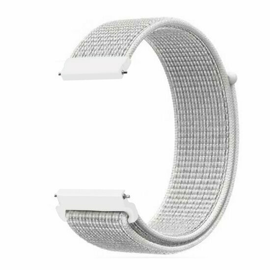 Sport Loop Nylon armband - Wei&szlig; - Xiaomi Watch 2 / Xiaomi Watch S1 / S2 / S3 / S4 / Mi Watch