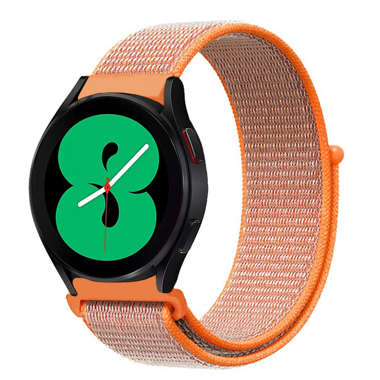 Sport Loop Nylon armband - Orange - Xiaomi Watch 2 / Xiaomi Watch S1 / S2 / S3 / S4 / Mi Watch
