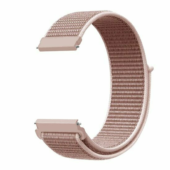 Sport Loop Nylon armband - Soft pink - Xiaomi Watch 2 / Xiaomi Watch S1 / S2 / S3 / S4 / Mi Watch