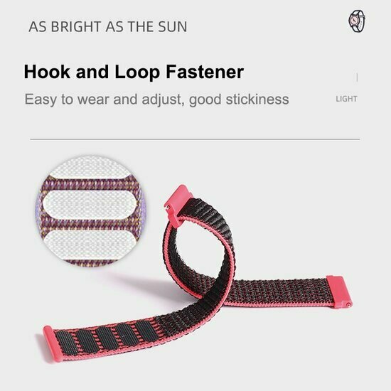Sport Loop Nylon armband - Army gr&uuml;n - Xiaomi Watch 2 / Xiaomi Watch S1 / S2 / S3 / S4 / Mi Watch