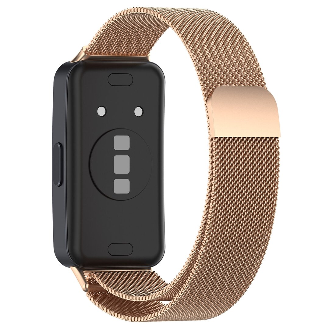 Milanaise Armband - Champagner Gold - Huawei Band 10 / 9 / 8