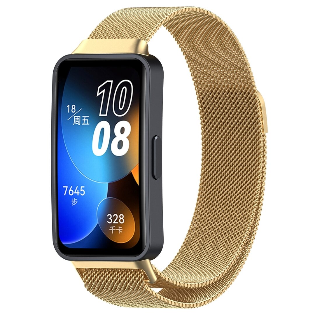 Milanaise Armband - Gold - Huawei Band 10 / 9 / 8