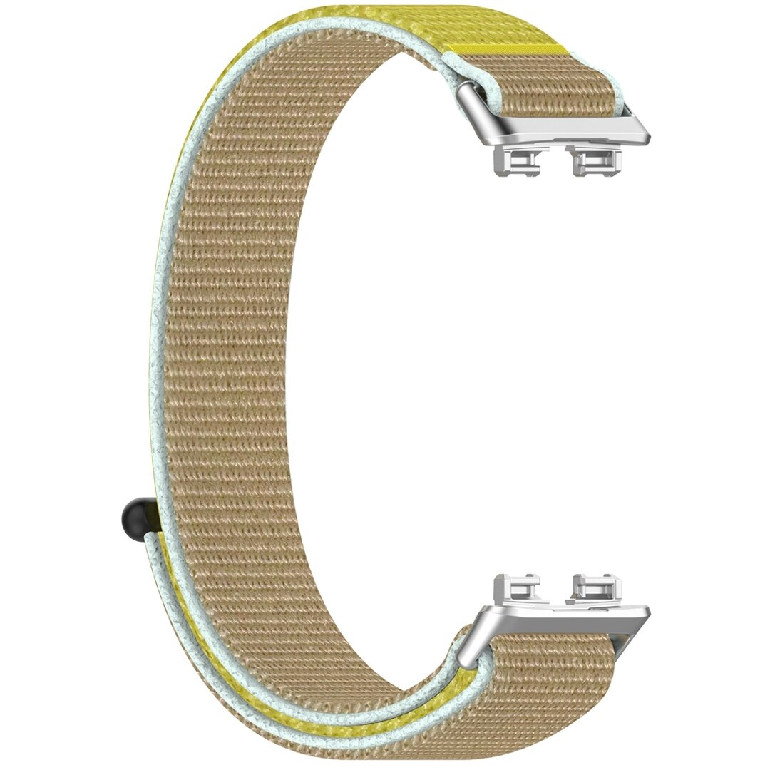 Sport Loop Nylonband - Beige / gelb - Huawei Band 10 / 9 / 8