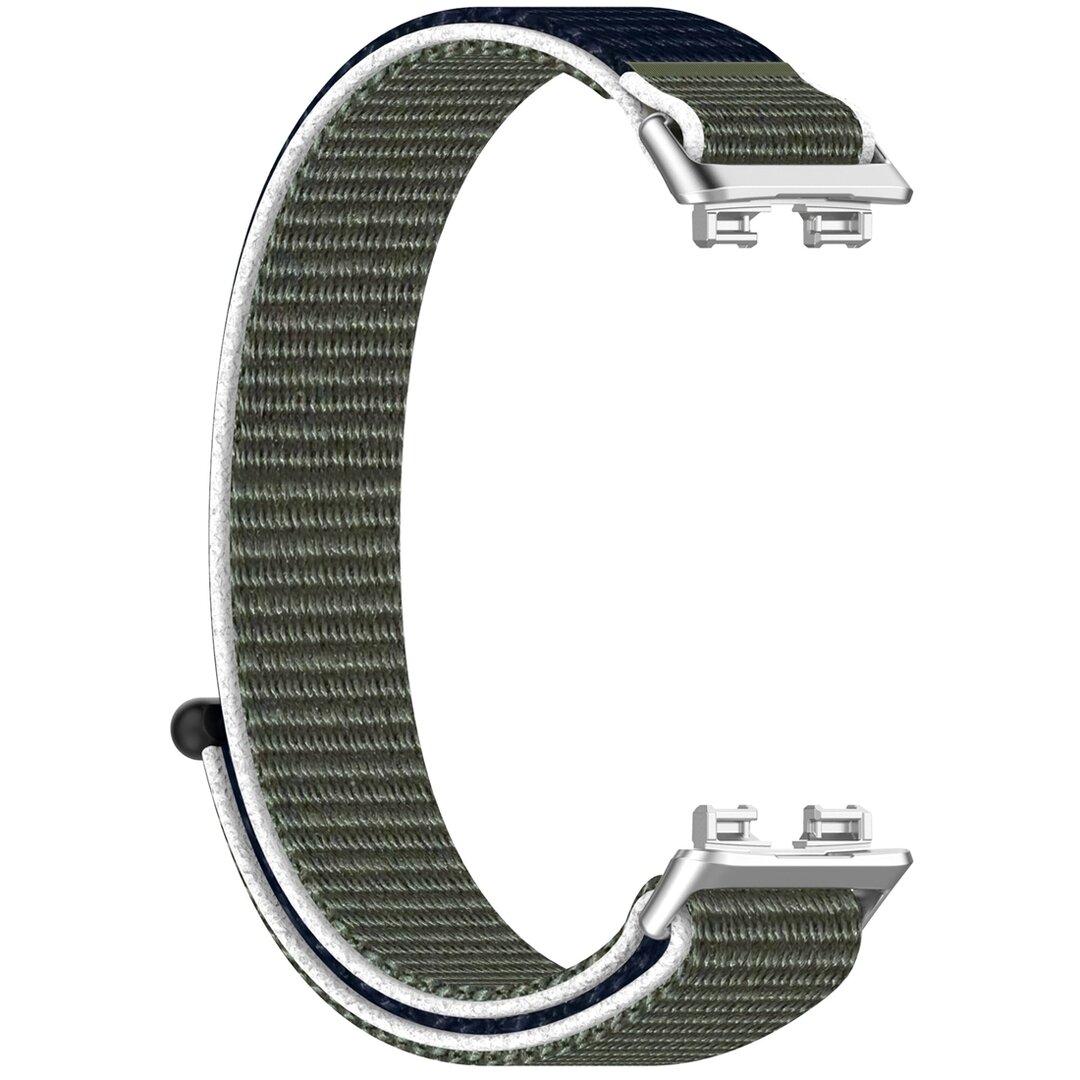 Sport Loop Nylonband - Blau / gr&uuml;n - Huawei Band 10 / 9 / 8