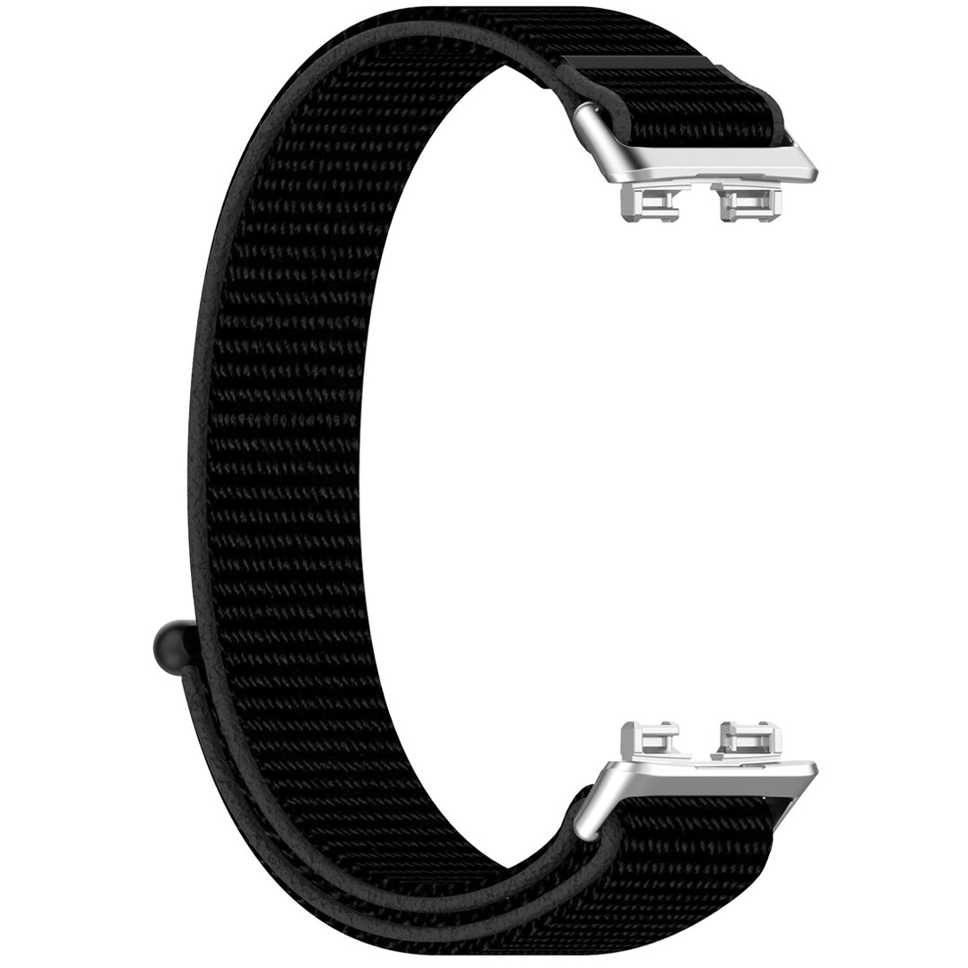 Sport Loop Nylonband - Schwarz - Huawei Band 10 / 9 / 8